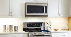Above the Fold Image Best OTR Microwave LG Lifestyle Image 1 The Best Over the Range Microwave Vent for Your Home