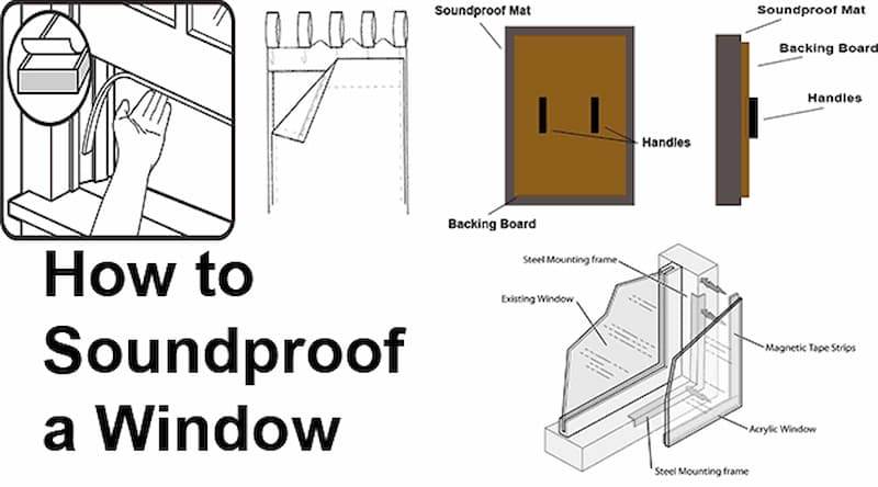 How to make windows soundproof